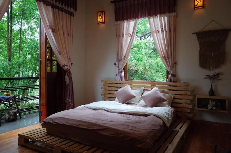 Sum Villa Homestay Mang Den Kon Von Kla Exterior photo